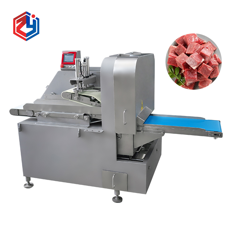 商用冻肉切丁机怎么切？什么原理？
